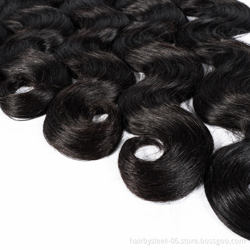 Rebecca 12A wholesale Body Wave Brazilian raw cuticle aligned remy virgin hair bundles vendors double drawn human hair extension